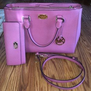 Michael Kors purse and wallet